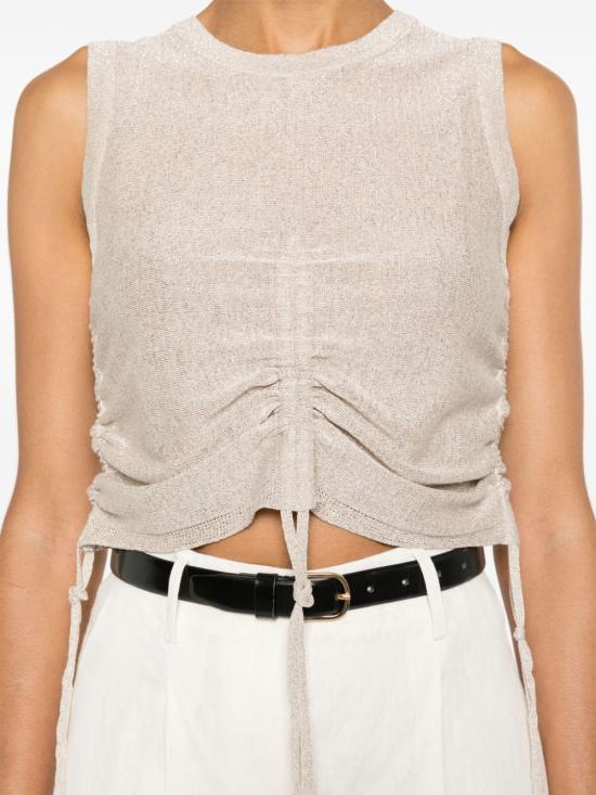  에르마노 피렌제 민소매 티셔츠 D44EL050EA5MF333 00003 ECRU - ERMANNO FIRENZE