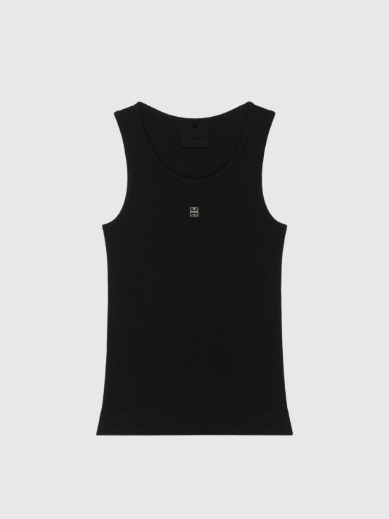 25FW 지방시 민소매 티셔츠 BW70CH3YHY 001 Black