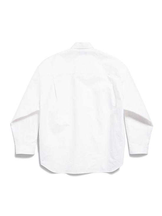 24FW 발렌시아가 셔츠 794462 TQM30 9140 WHITE WHITE - BALENCIAGA