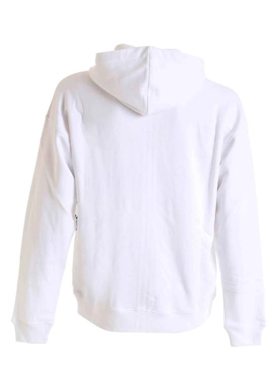  모스키노 후드 티셔츠 170370271001 White - MOSCHINO