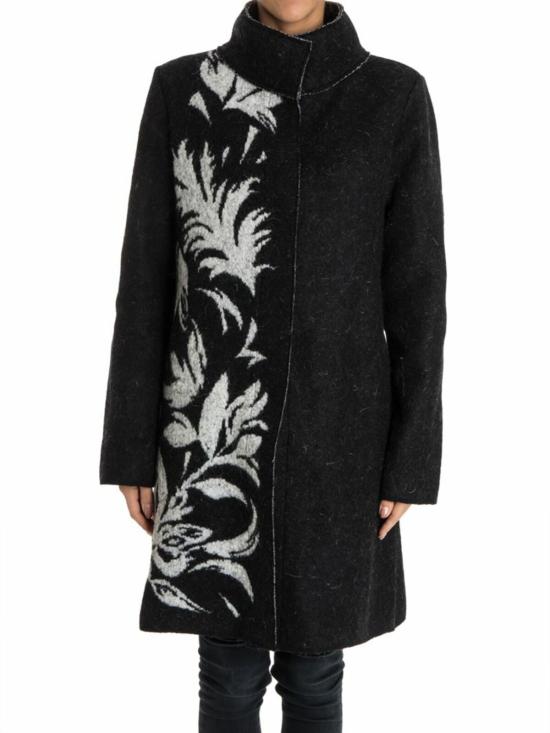  퍼지 코트 F7150405377999 Black