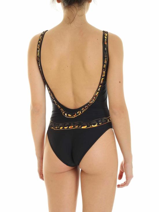  모스키노 원피스 수영복 420104732555 Black - MOSCHINO