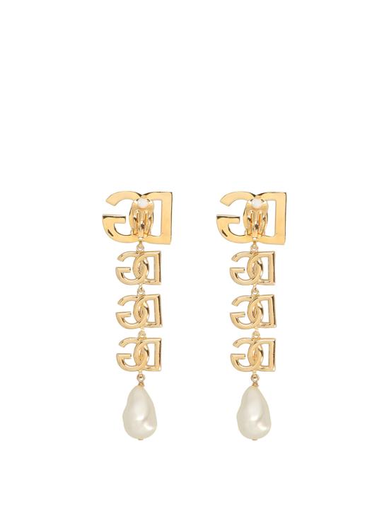 26FW 돌체앤가바나 이어링 WEN6P5W1111ZOO00 Gold - DOLCE & GABBANA