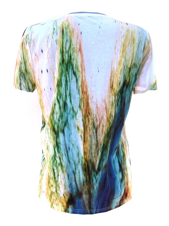  마리아 엔리카 나르디 반팔 티셔츠 TS171L50068AQWH Multicolour - MARIA ENRICA NARDI