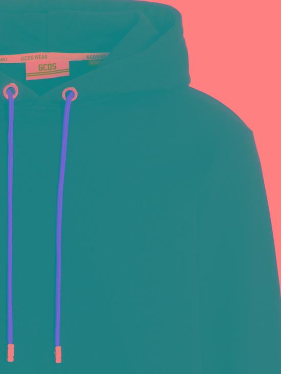  지씨디에스 후드 티셔츠 CC94M10010502 Black - GCDS