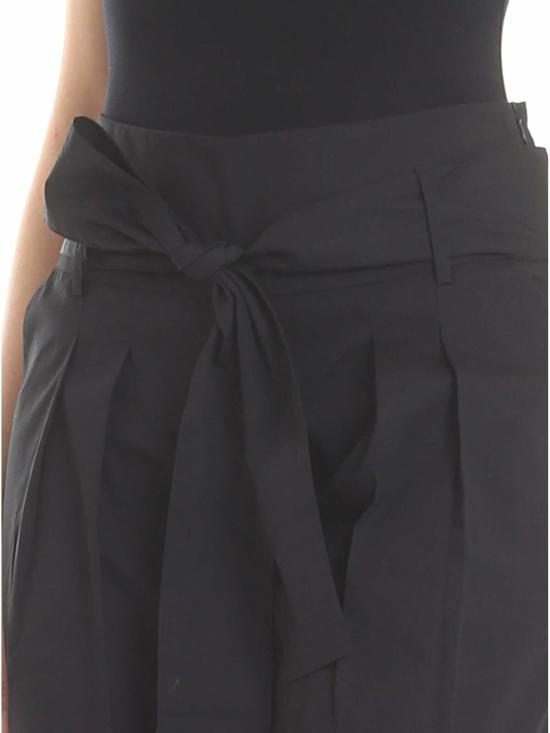  퍼지 크롭 팬츠 F9147211587999 Black - FUZZI