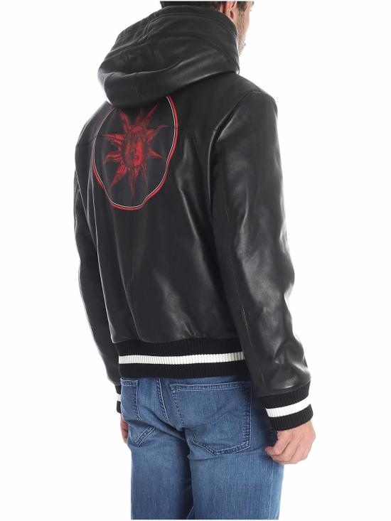  파우스토 푸글리시 가죽 자켓 FPU4027SP0307999 Black - FAUSTO PUGLISI