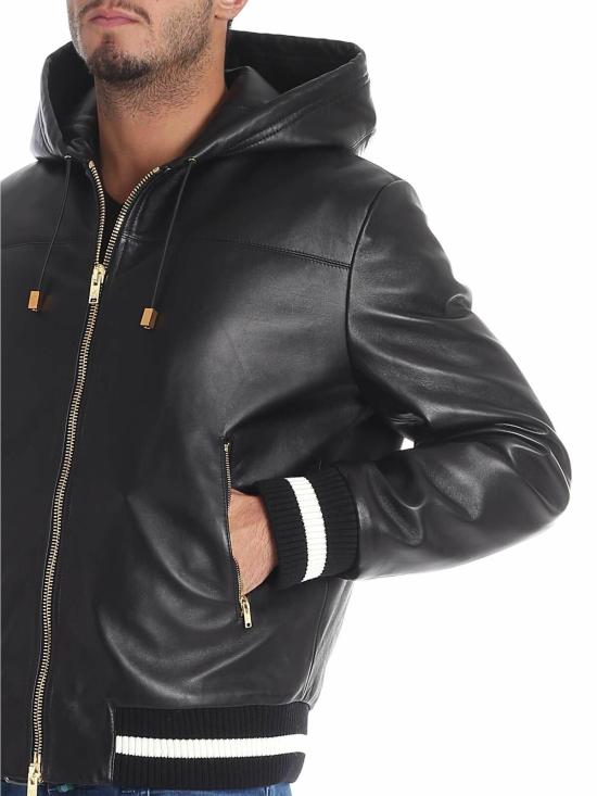  파우스토 푸글리시 가죽 자켓 FPU4027SP0307999 Black - FAUSTO PUGLISI