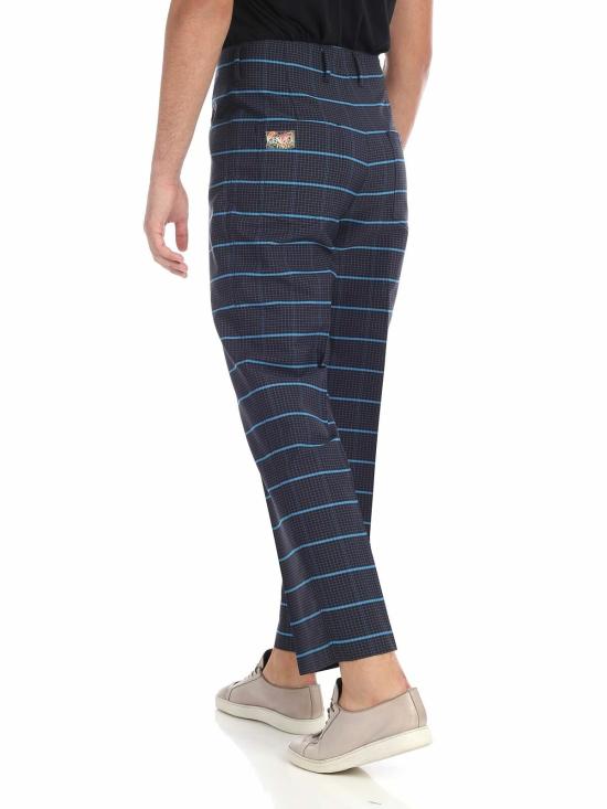  겐조 스트레이트 팬츠 5PA3111SE76 Blue - KENZO