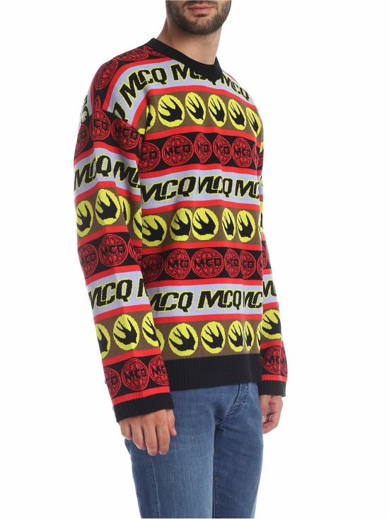  알렉산더 맥퀸 스웨터 570730RNN206060 Multicolour - ALEXANDER MCQUEEN