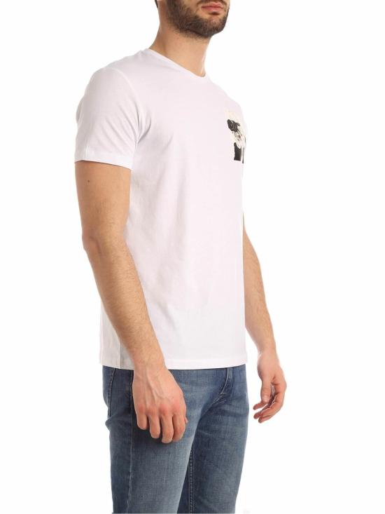  칼라거펠트 반팔 티셔츠 75509050122410 White - KARL LAGERFELD