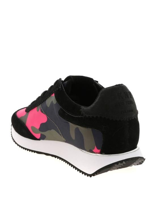  디케이엔와이 스니커즈 K1099610CAMONYLONSUEDEFCHIABLKFBK Black - DKNY