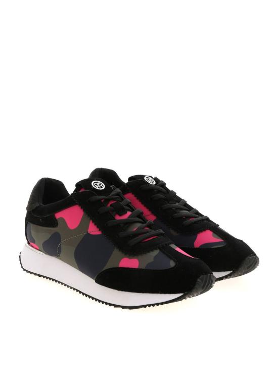  디케이엔와이 스니커즈 K1099610CAMONYLONSUEDEFCHIABLKFBK Black - DKNY