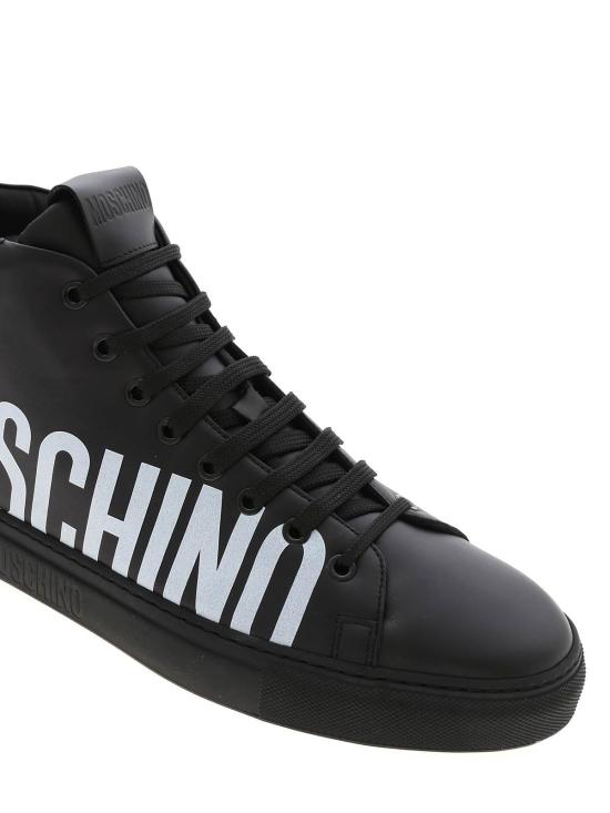  모스키노 스니커즈 MB15052G08GA0000 Black - MOSCHINO