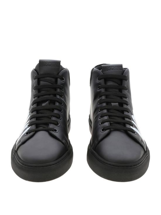  모스키노 스니커즈 MB15052G08GA0000 Black - MOSCHINO
