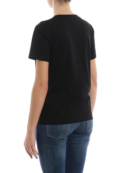  모스키노 반팔 티셔츠 070905401555 Black - MOSCHINO