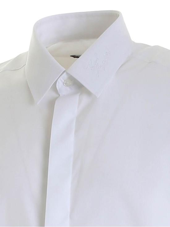  칼라거펠트 긴팔 셔츠 60503351169910 White - KARL LAGERFELD