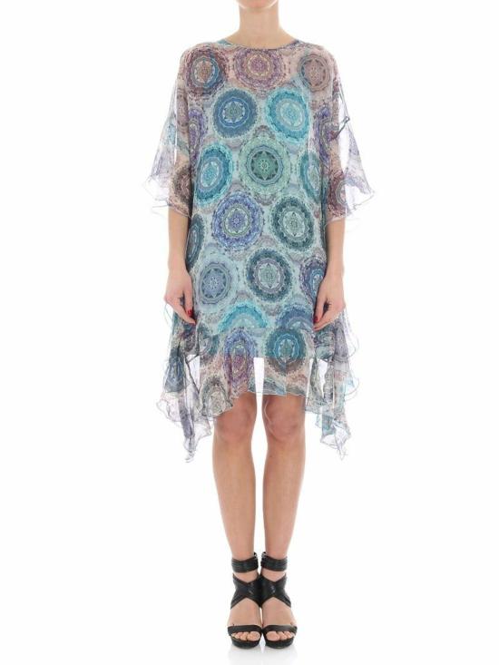  FUZZI 미디 원피스 F8113110103415 Multicolour