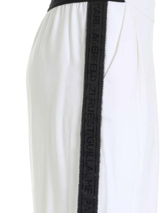 칼라거펠트 트레이닝/조거 팬츠 205W1001100 White - KARL LAGERFELD