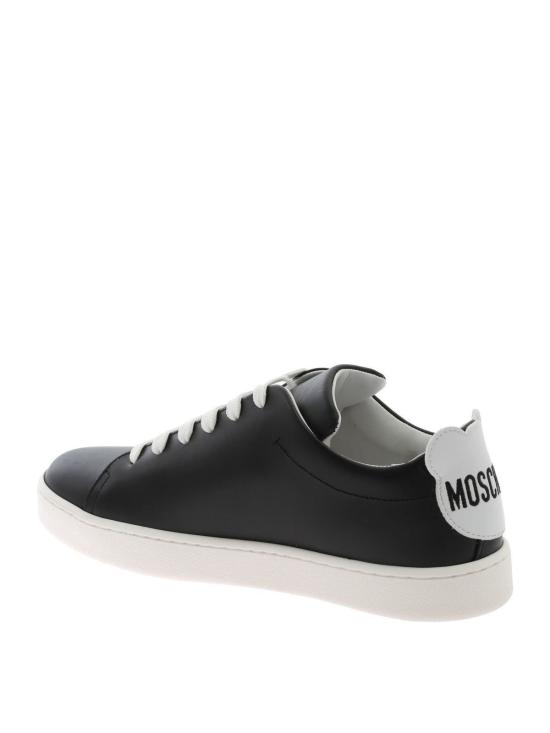  모스키노 스니커즈 MA15012G1AMF200A Black - MOSCHINO