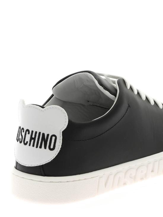  모스키노 스니커즈 MA15012G1AMF200A Black - MOSCHINO