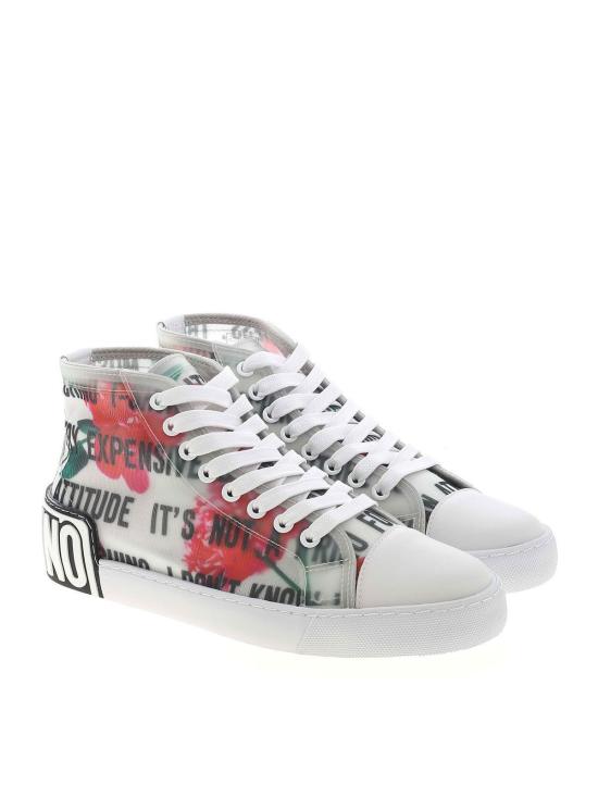  모스키노 스니커즈 MA15452G1CMX010A White - MOSCHINO
