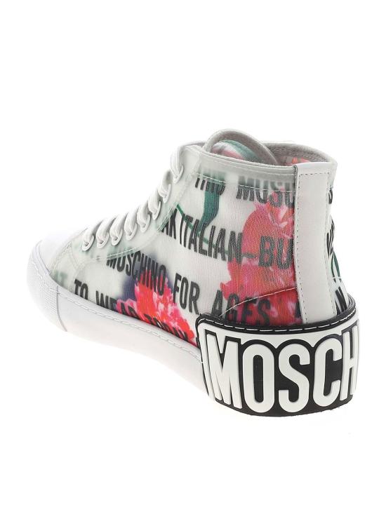  모스키노 스니커즈 MA15452G1CMX010A White - MOSCHINO