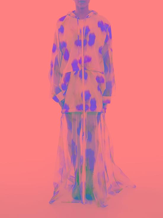  겐조 미디 원피스 FB52WOU219G319 Multicolour - KENZO