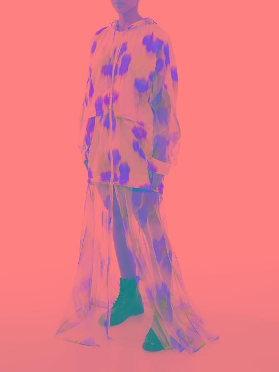  겐조 미디 원피스 FB52WOU219G319 Multicolour - KENZO