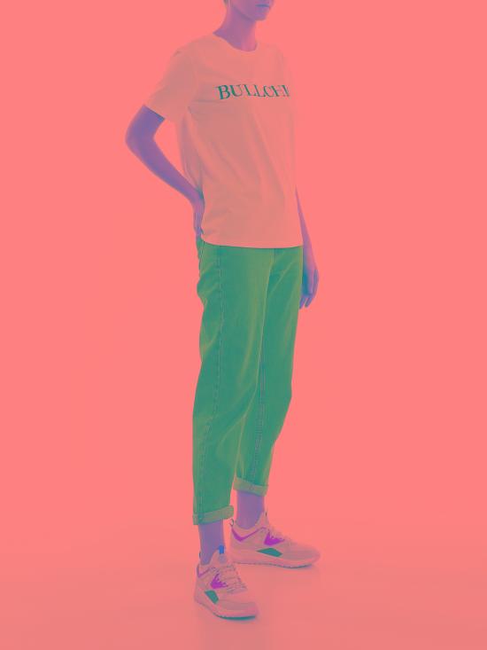  모스키노 반팔 티셔츠 71104401001 White - MOSCHINO