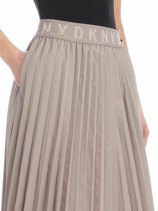  디케이엔와이 미디 원피스 P9JN0DQZTPE Brown - DKNY