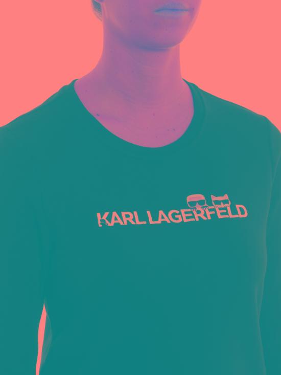  칼라거펠트 스웨터 91KW1737999 Black - KARL LAGERFELD