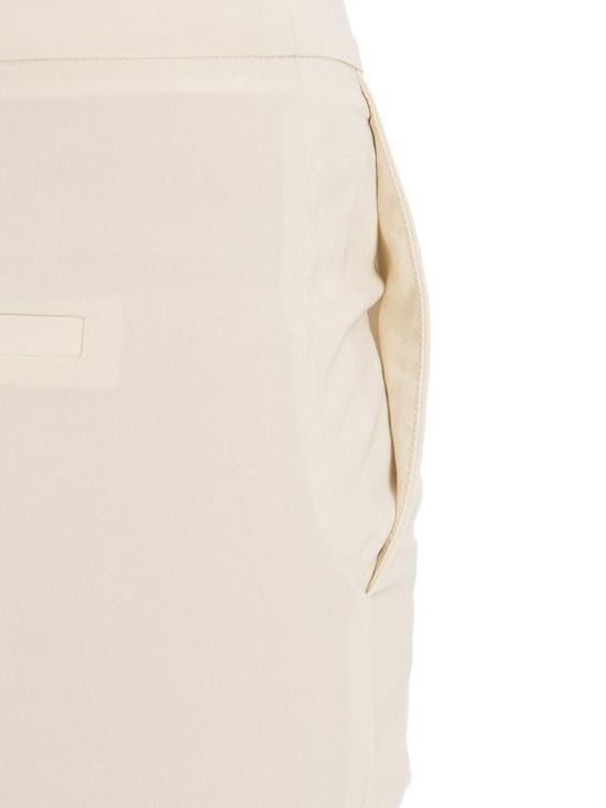  퍼지 스트레이트 팬츠 F7117811487066 Beige - FUZZI