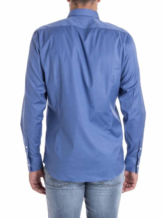  칼라거펠트 긴팔 셔츠 605001572699640 Blue - KARL LAGERFELD