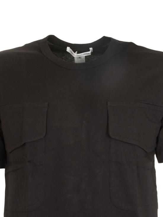  꼼데가르송 반팔 티셔츠 FGT0071 Black - COMME DES GARCONS