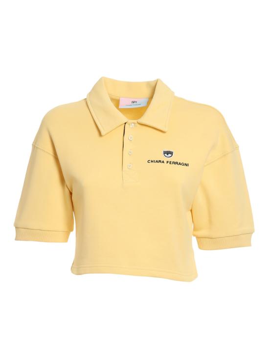  키아라 페라그니 폴로 티셔츠 72CBGT01CFT03611 Yellow