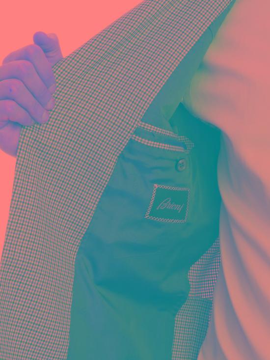  브리오니 수트 자켓 RG000LP7A7I Burgundy - BRIONI