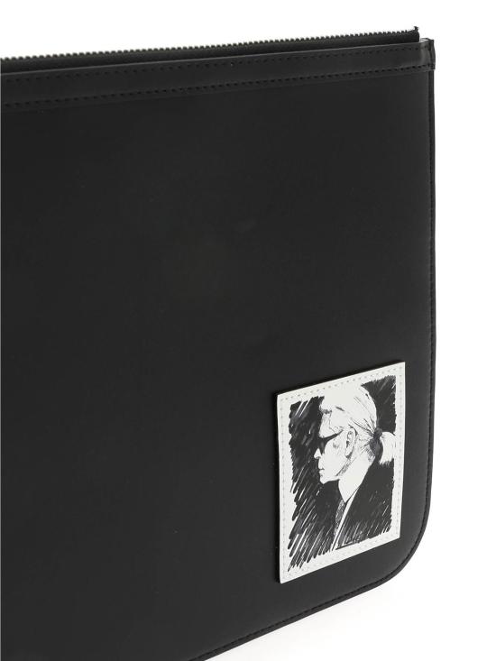  칼라거펠트 클러치/파우치 200W3205BLACK Black - KARL LAGERFELD