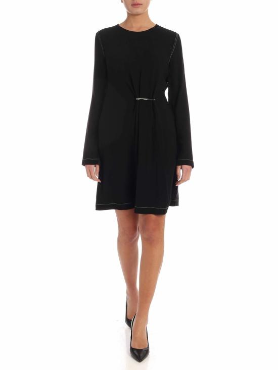  알렉산더 맥퀸 미디 원피스 575782RNF161000 Black