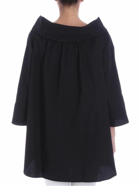  퍼지 블라우스 F8120111587999 Black - FUZZI