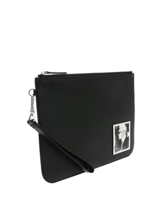  칼라거펠트 클러치/파우치 201W3259BLACK Black - KARL LAGERFELD