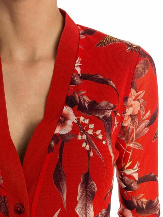  퍼지 가디건 F7184110056380 Red - FUZZI