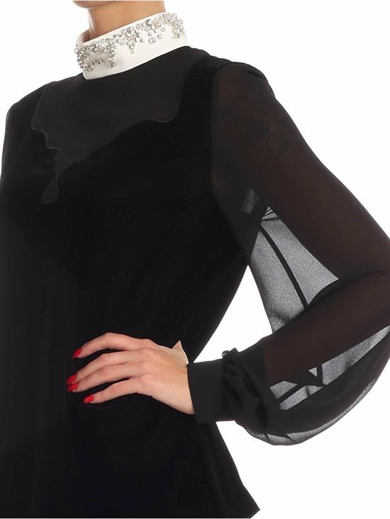  비베타 블라우스 19IV2S0G16150979000 Black - VIVETTA