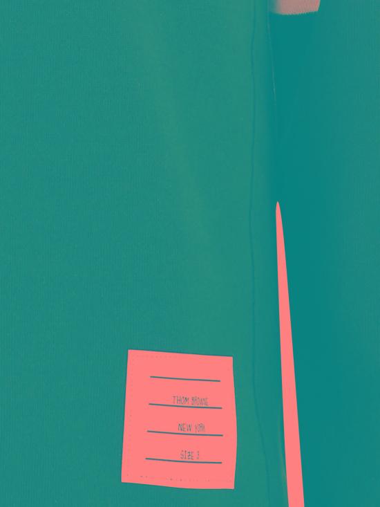  톰브라운 사선완장 네이비 긴팔 티셔츠 MJT021H00535461 Blue - THOM BROWNE