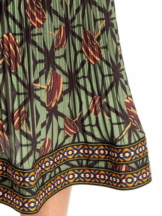  스텔라진 미디 스커트 JG00181T93270063 Green - STELLA JEAN