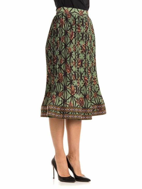  스텔라진 미디 스커트 JG00181T93270063 Green - STELLA JEAN