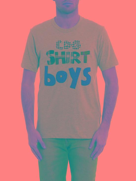  꼼데가르송 반팔 티셔츠 S269331 Grey - COMME DES GARCONS