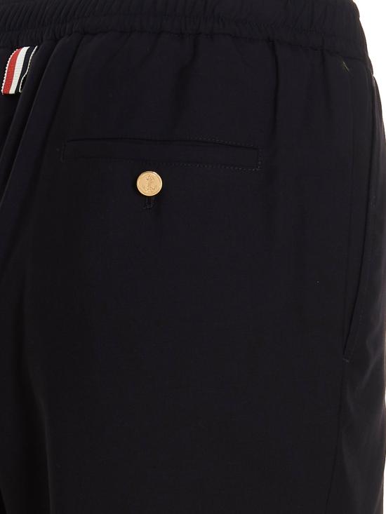  톰브라운 플레인 위브 4바 트랙 팬츠 MTT030A06146415 - THOM BROWNE