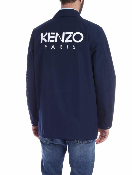  겐조 자켓 5OU3641NK77 Blue - KENZO