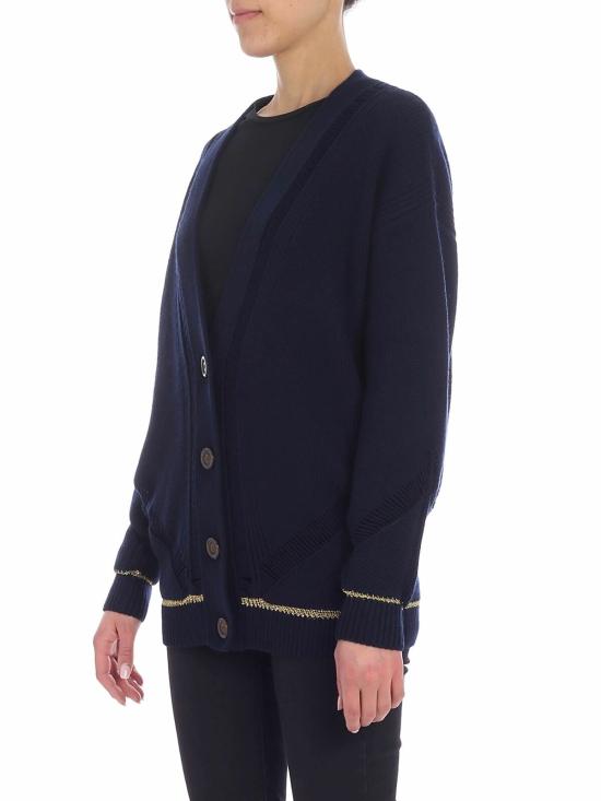  씨바이클로에 가디건 CHS19SMC05510417 Blue - SEE BY CHLOE'